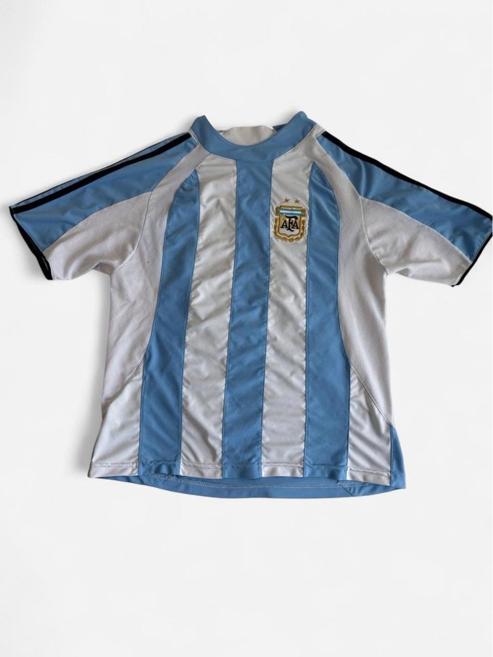 Argentina Soccer Jersey - Light Blue & White